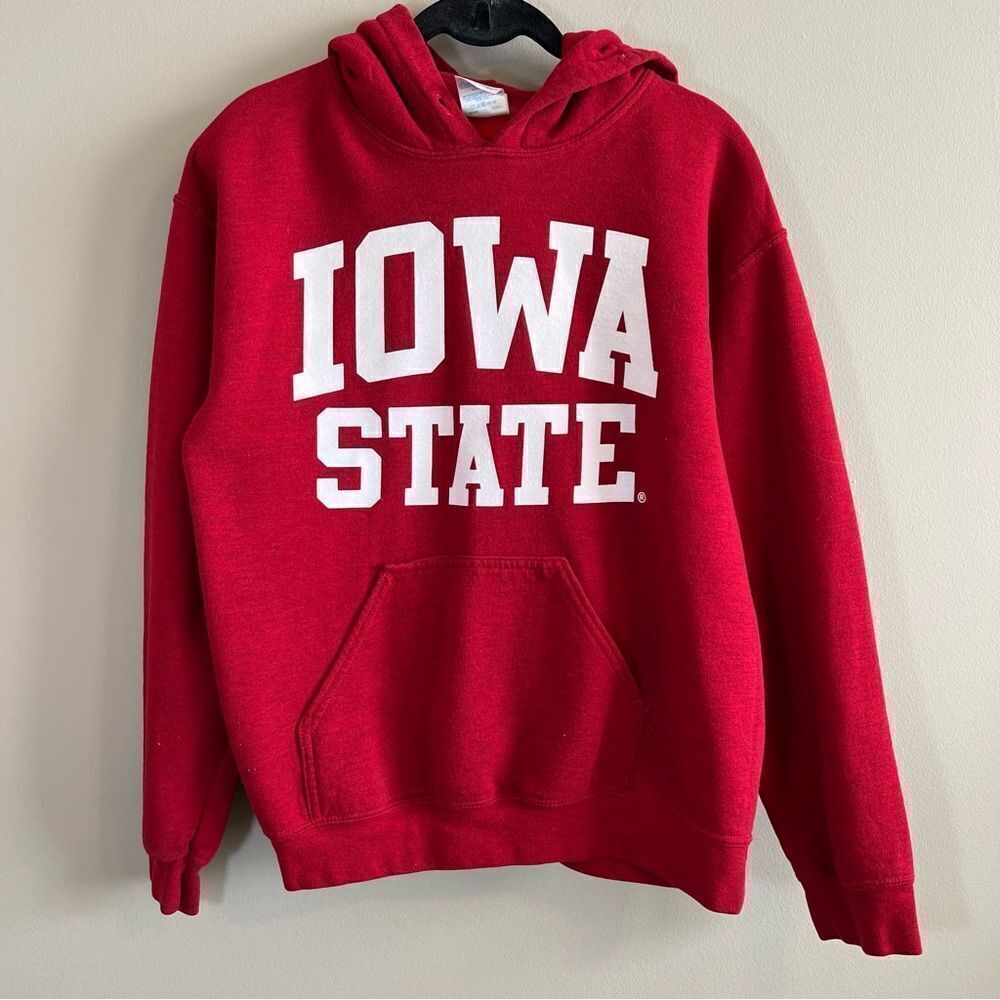 ✨ Gildan Red Iowa State‎ University Hoodie Small